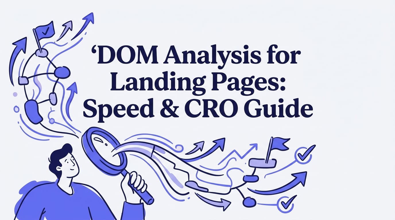 dom analysis for landing pages