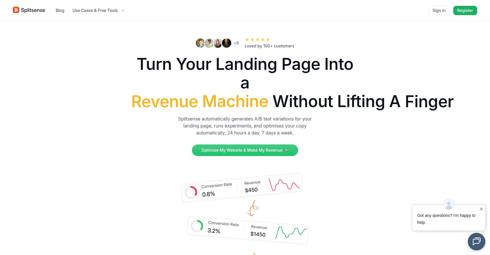 Splitsense Screenshot