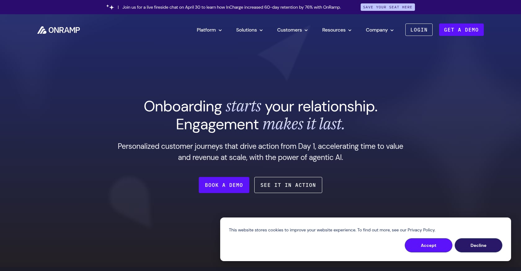 OnRamp Screenshot