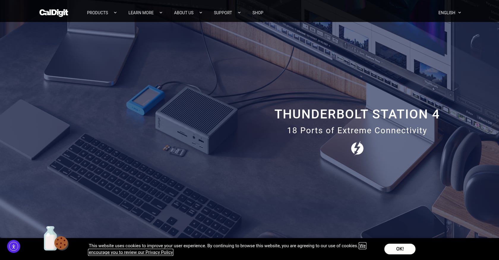 CalDigit TS4 (18-in-1 Thunderbolt 4) Screenshot