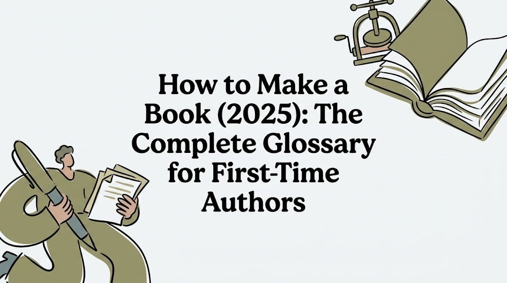 How to Make a Book (2026): The Complete Glossary Guide