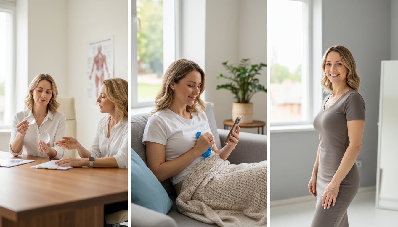 stages of breast augmentation