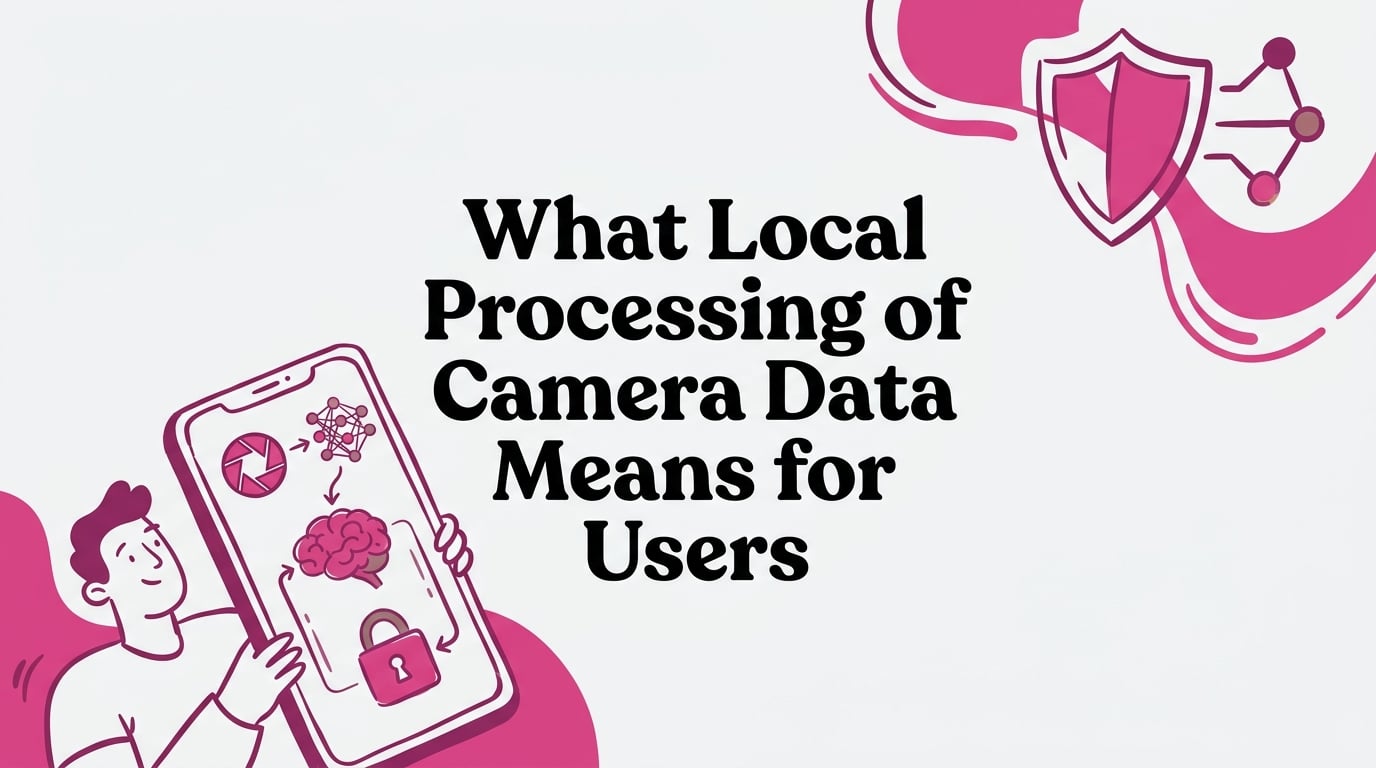 what local processing of camera data means for users