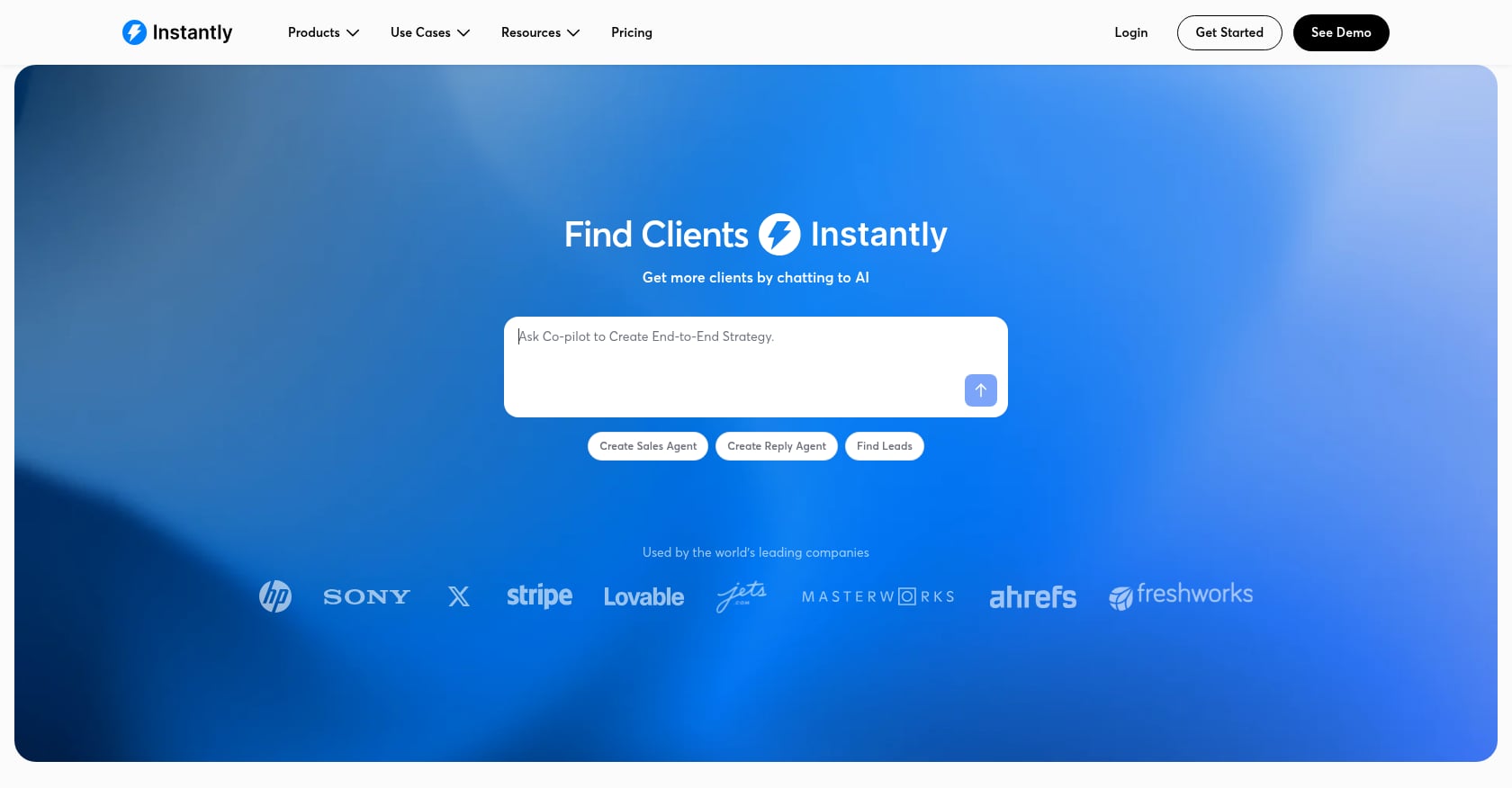 Instantly.ai Screenshot
