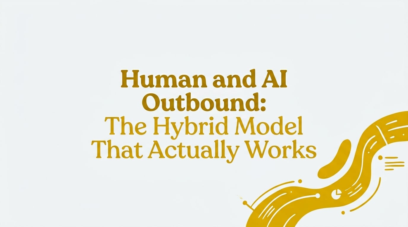 human and AI outbound
