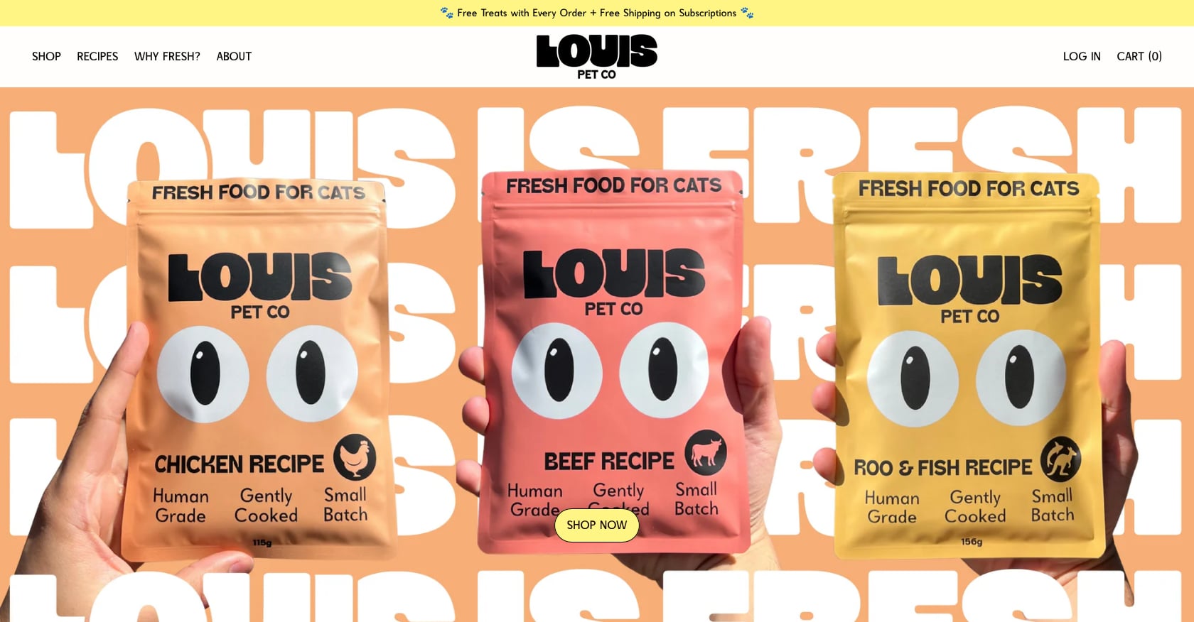 Louis Pet Co Screenshot