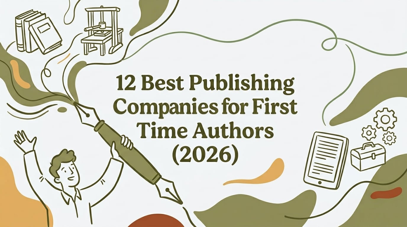 12 Best Publishing Companies for First Time Authors (2026)