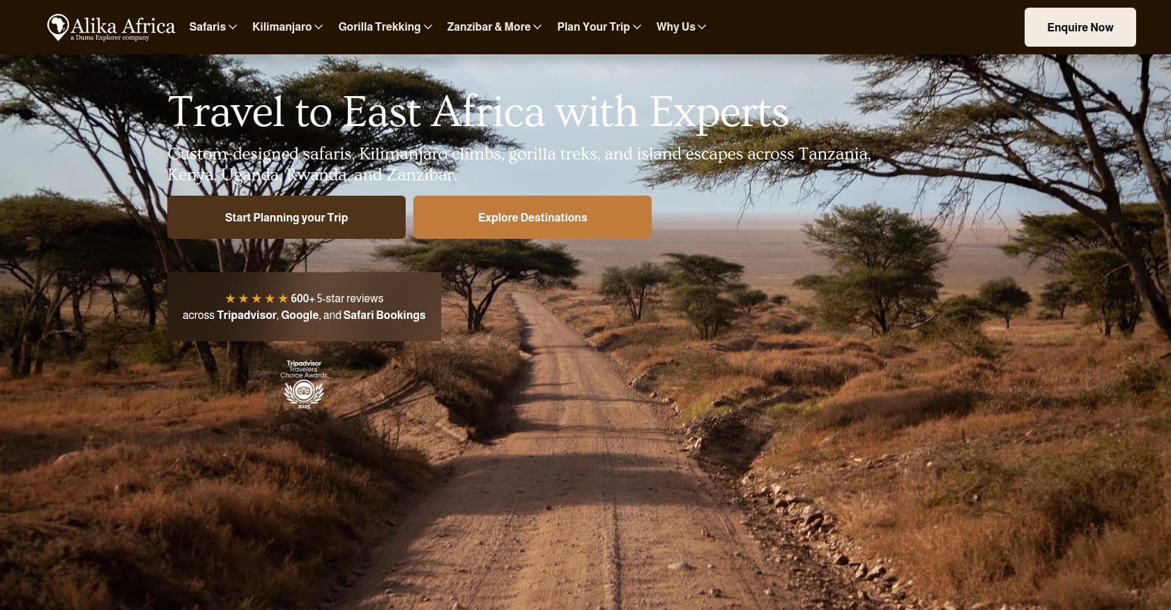 Custom Tanzania-First Safari With Duma Explorer / Alika Africa Screenshot