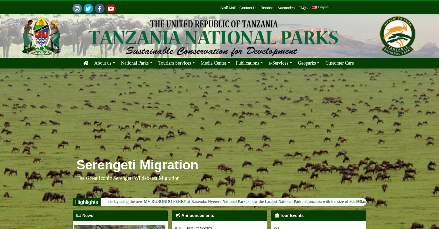 Southern Tanzania Safari Screenshot