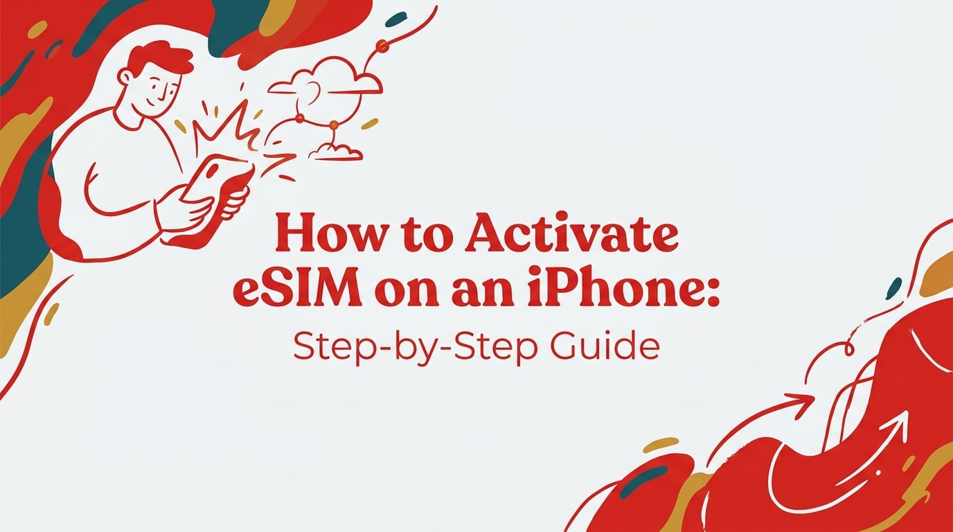 activate esim on an iphone