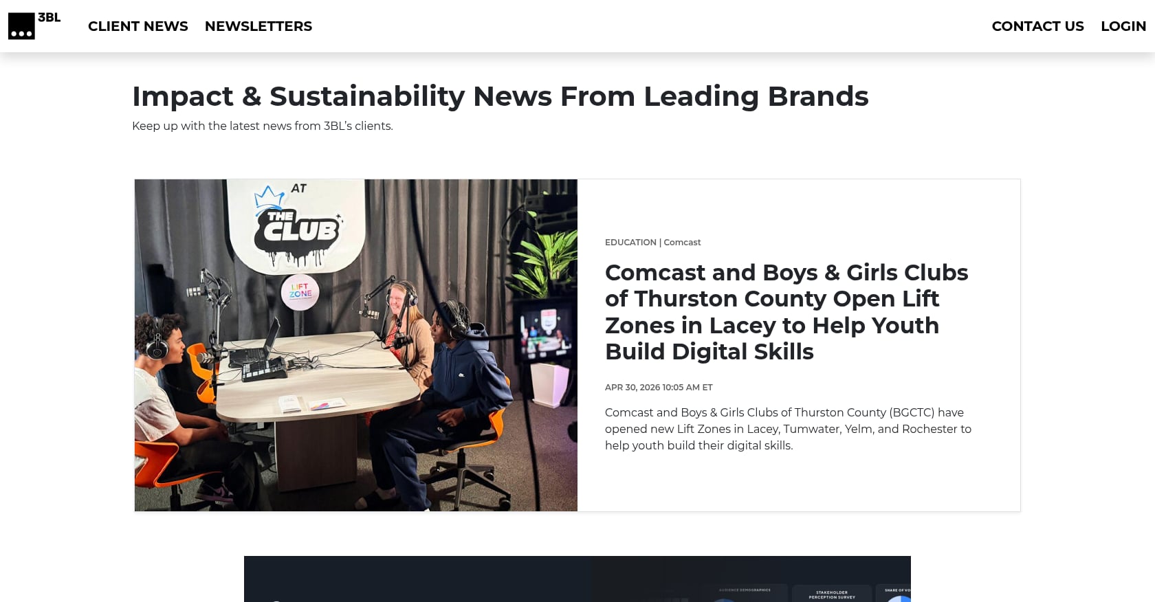 3BL Media Screenshot