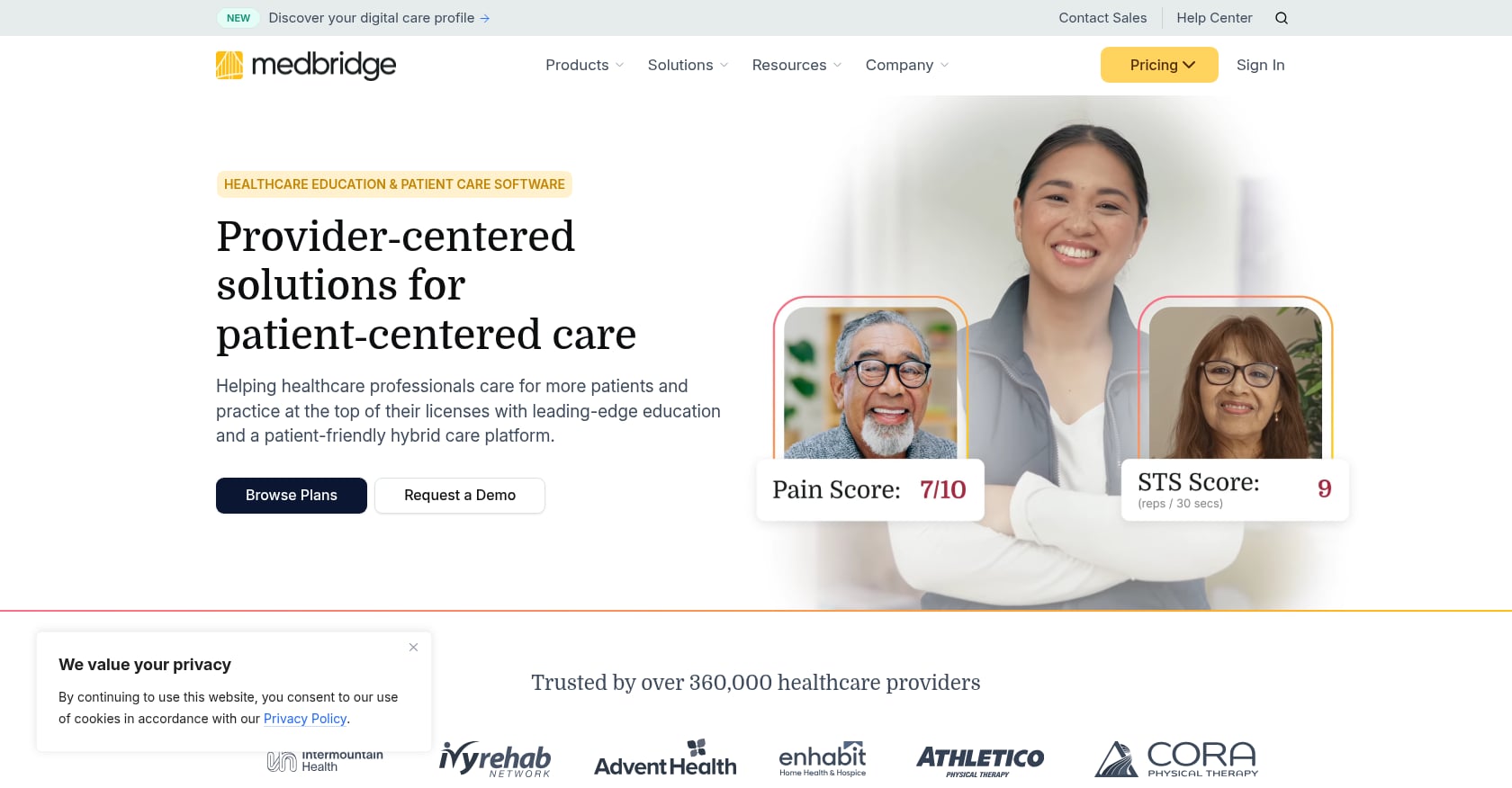 MedBridge Screenshot
