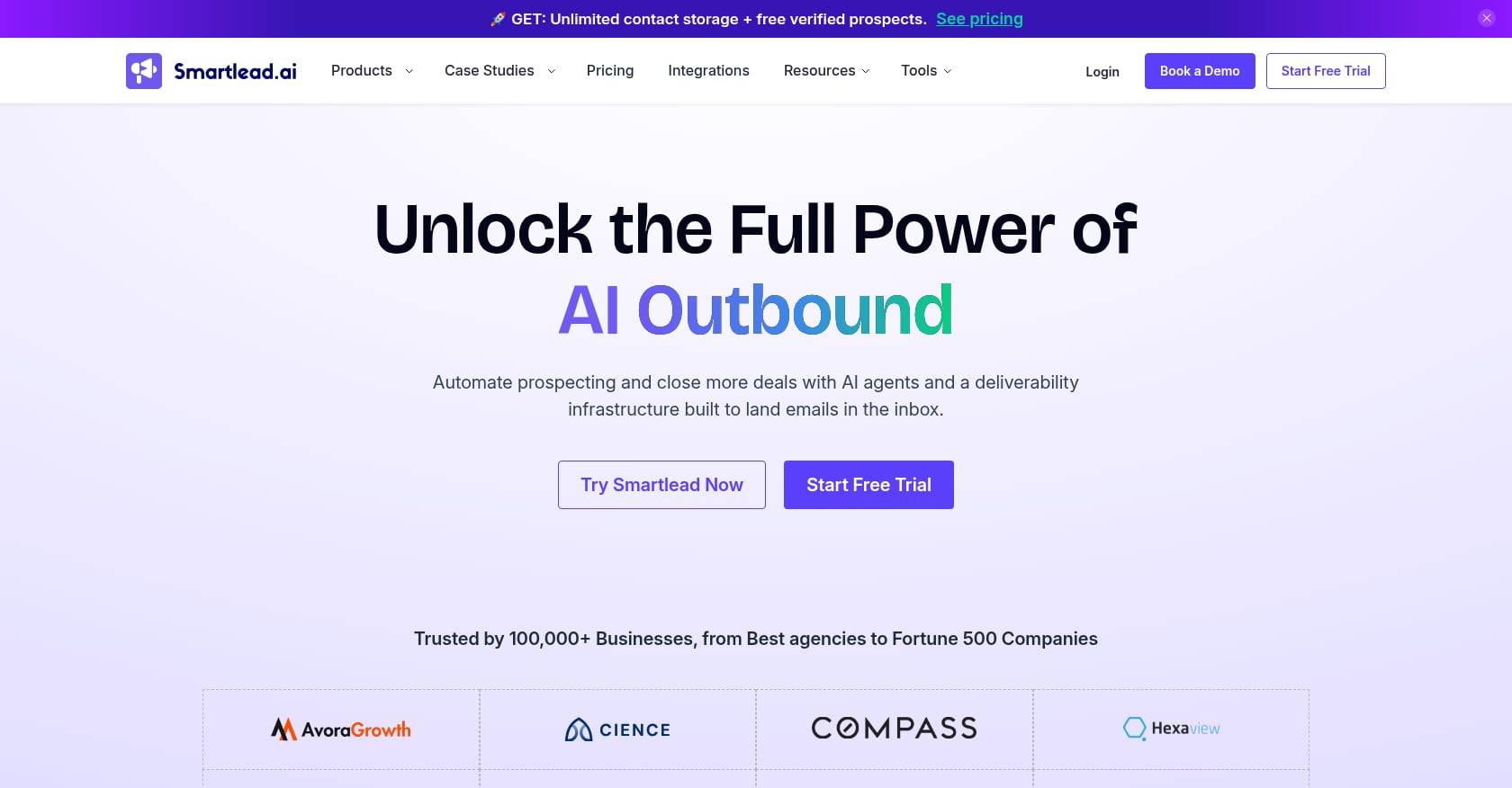Smartlead Screenshot