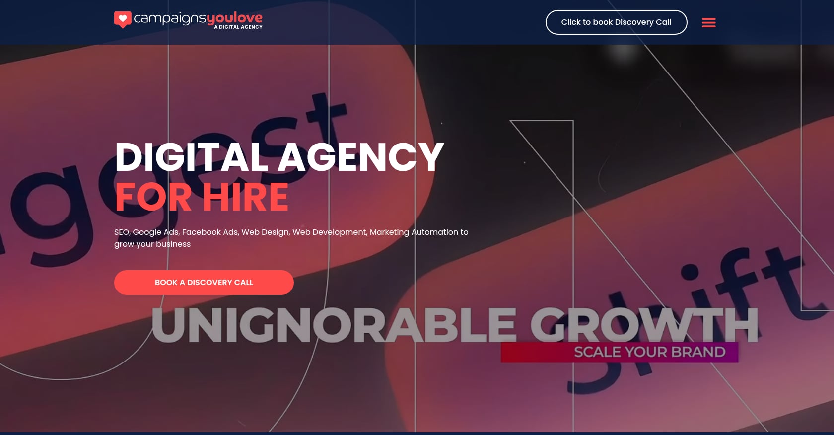 Full-Service Digital Marketing Agency Screenshot