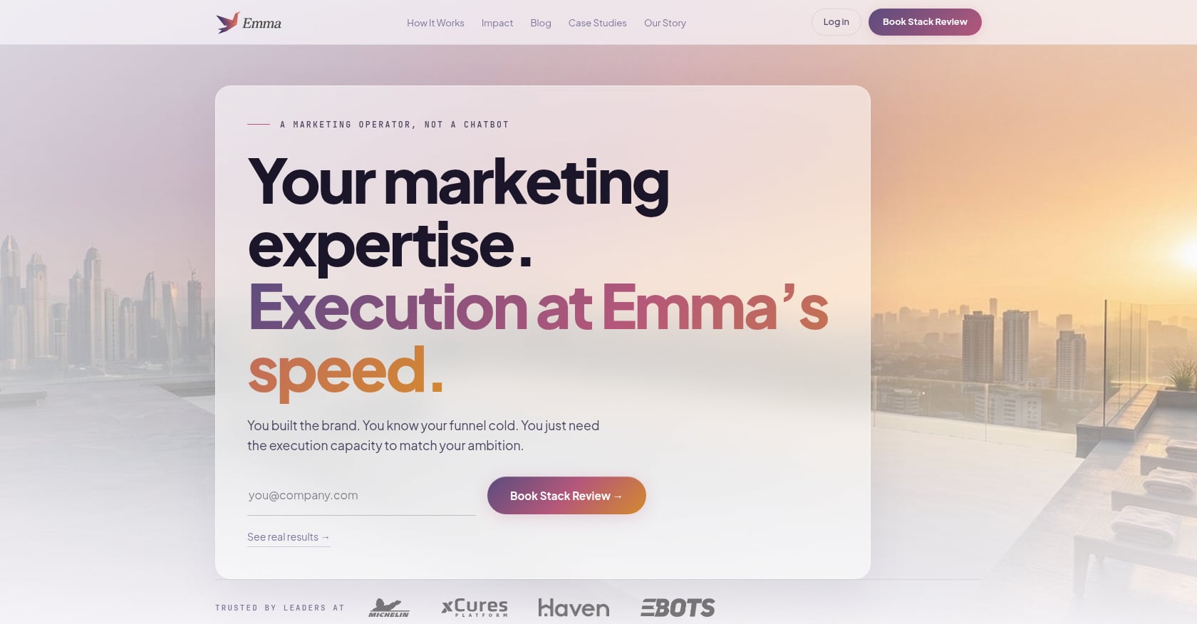 AgentWeb (Emma) Screenshot