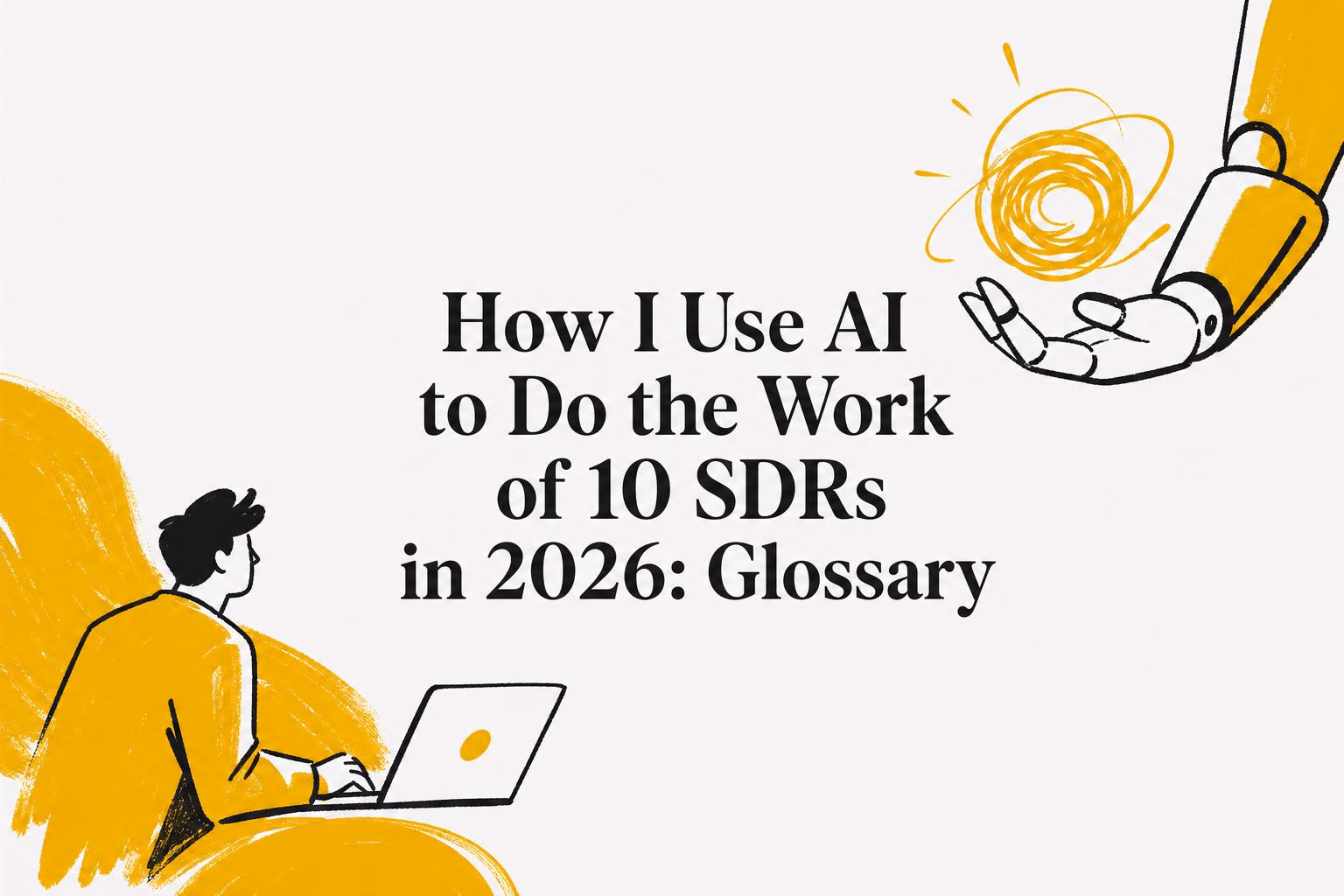 how I use AI to do the work of 10 SDRs