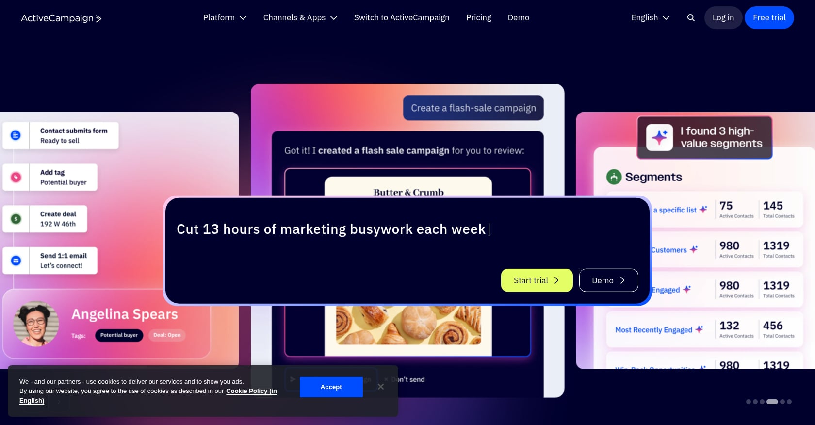 ActiveCampaign Screenshot