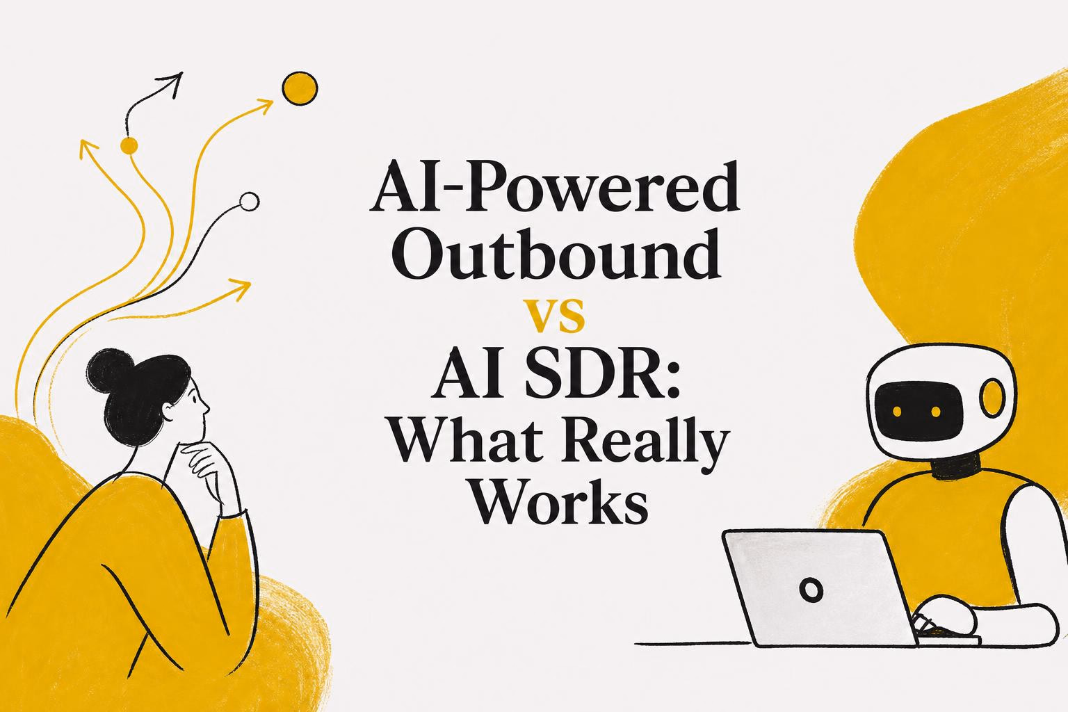 AI-powered outbound vs AI SDR