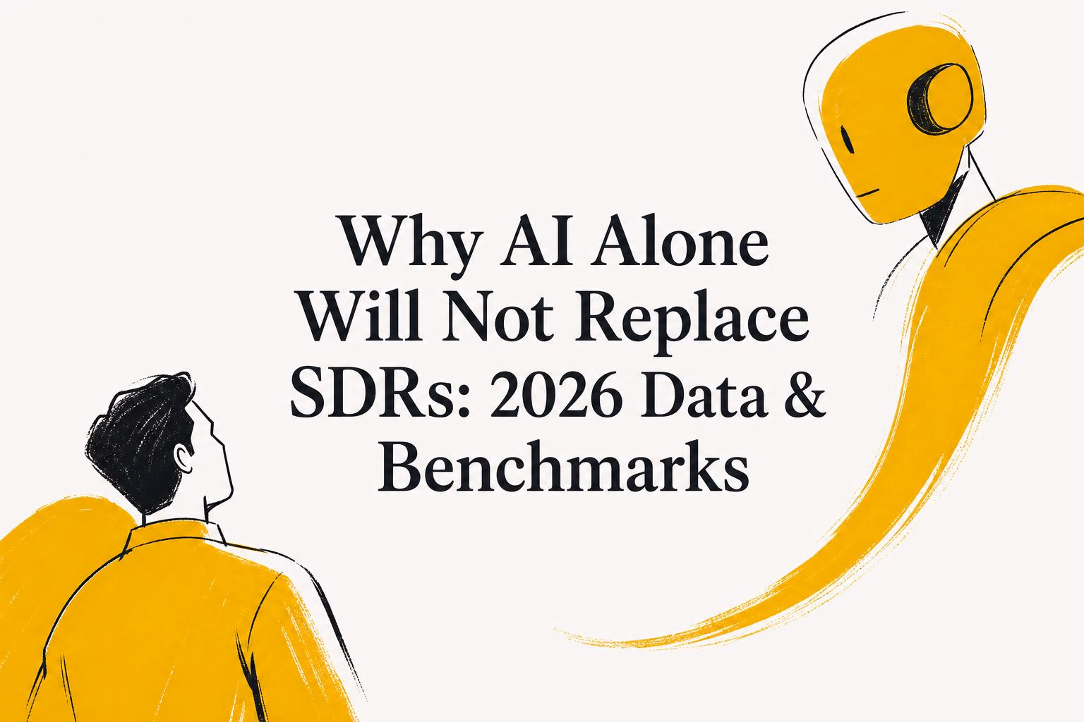why AI alone will not replace SDRs