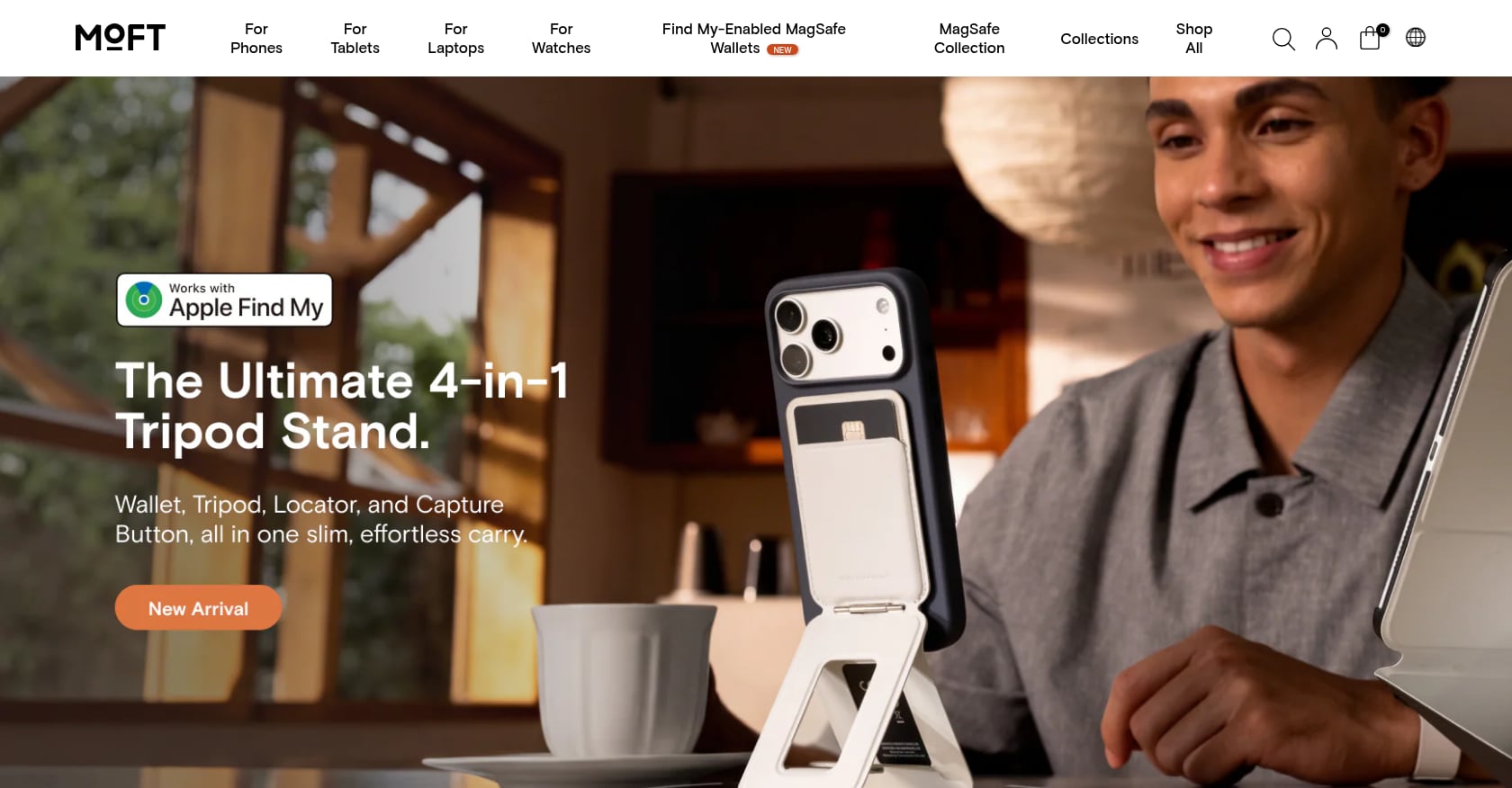 MOFT Snap Wallet and Tripod Stand Screenshot