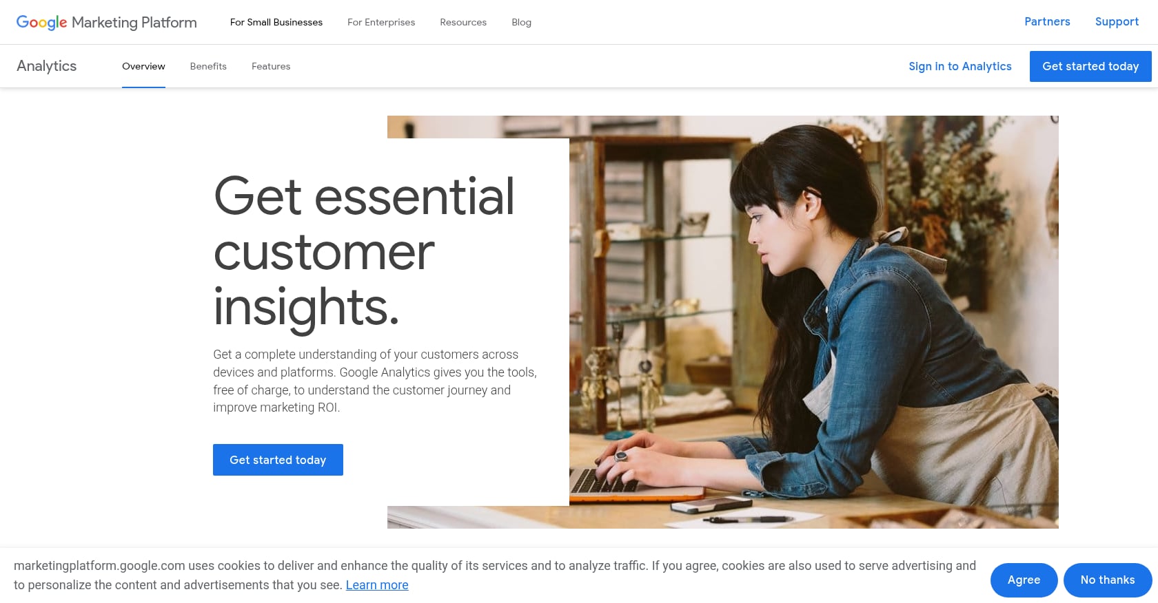 Google Analytics 4 Screenshot