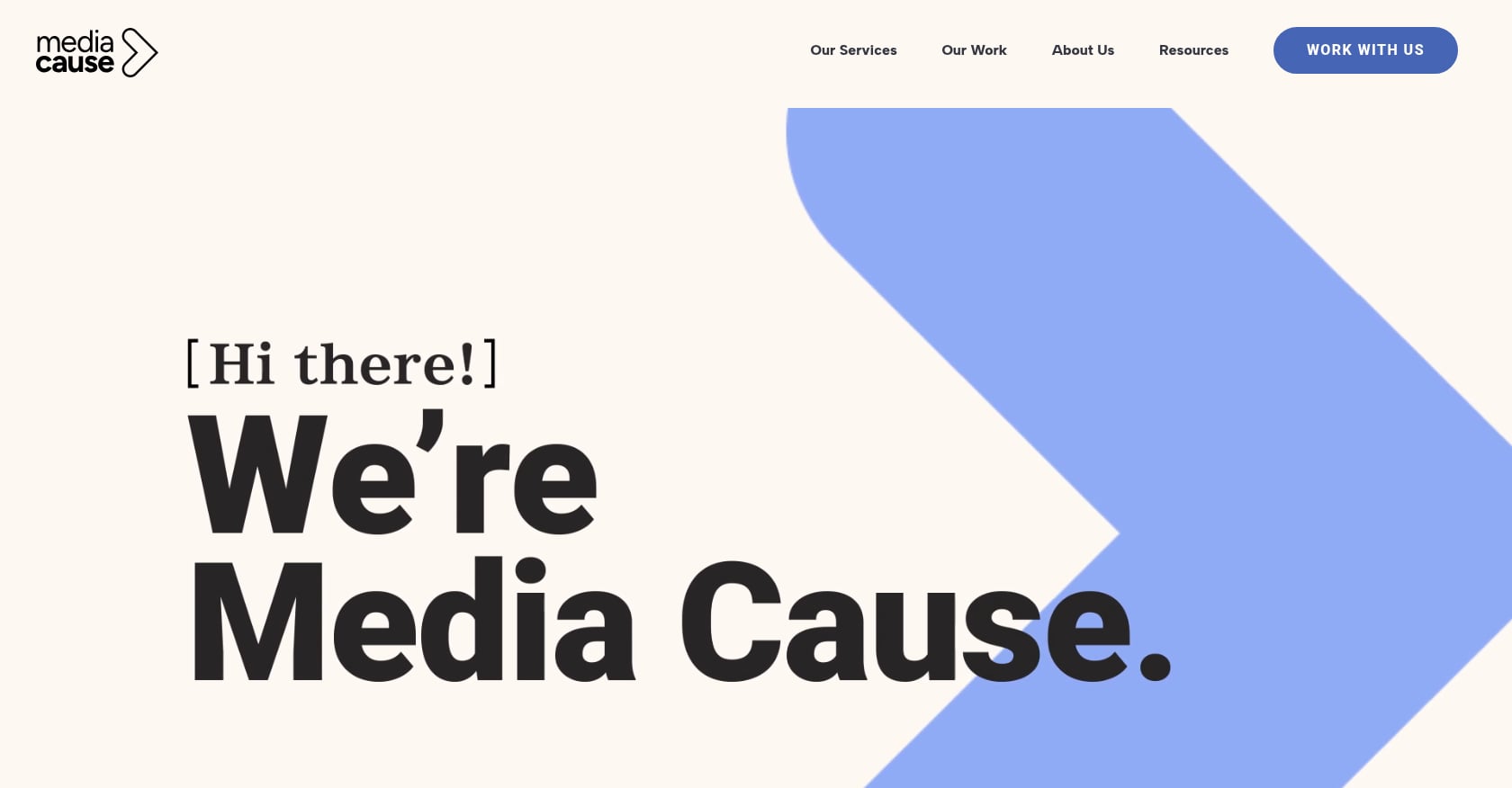 Media Cause Screenshot