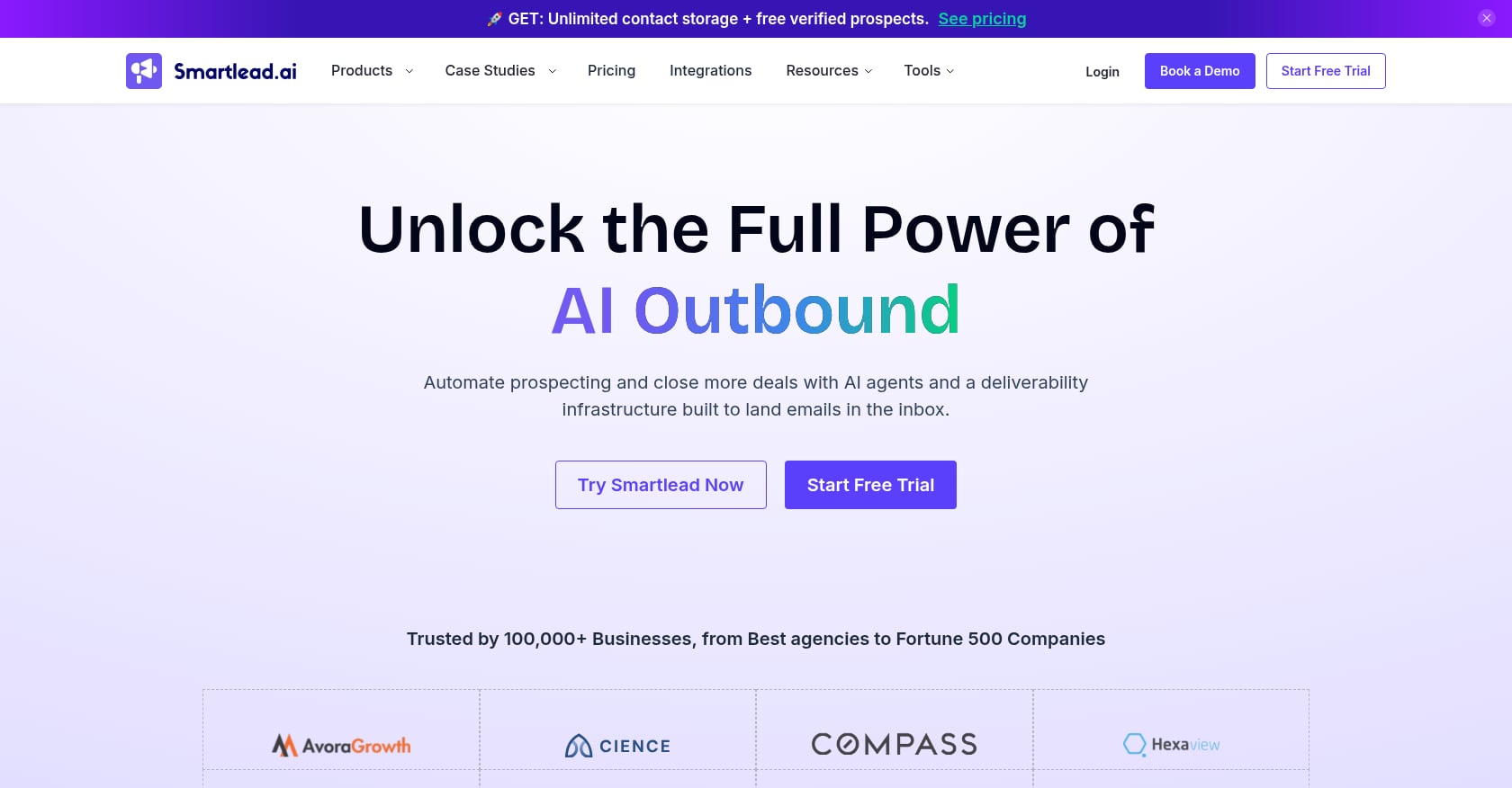 Smartlead.ai Screenshot