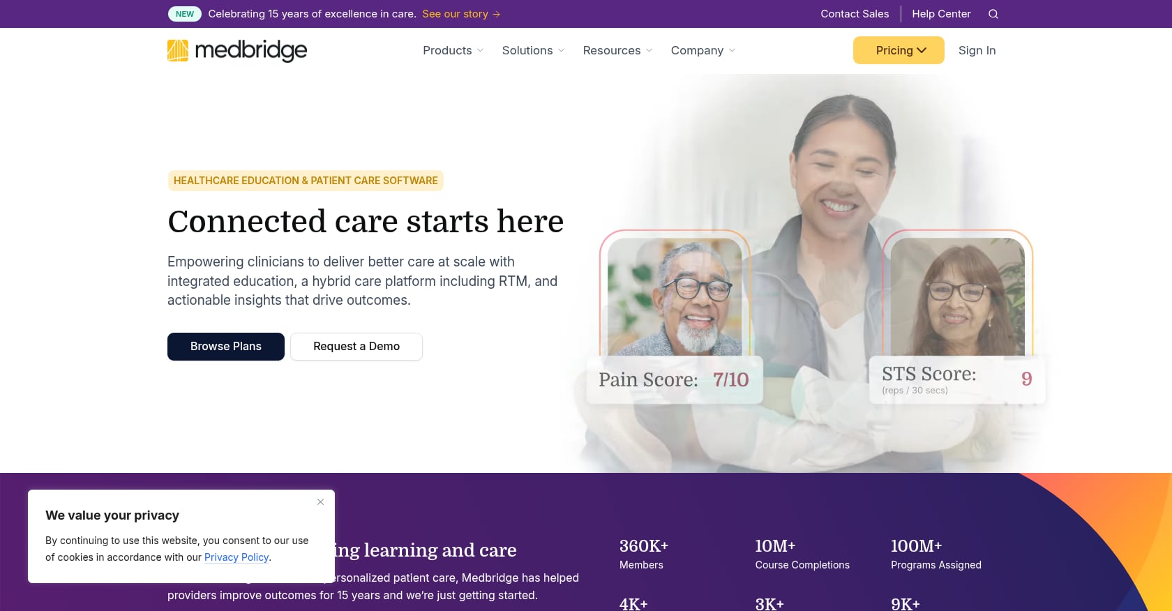 MedBridge Screenshot