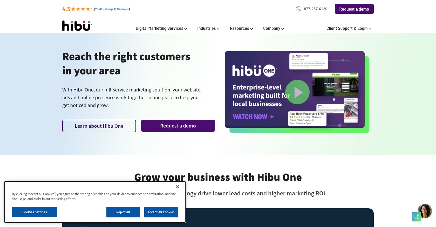 Hibu Screenshot