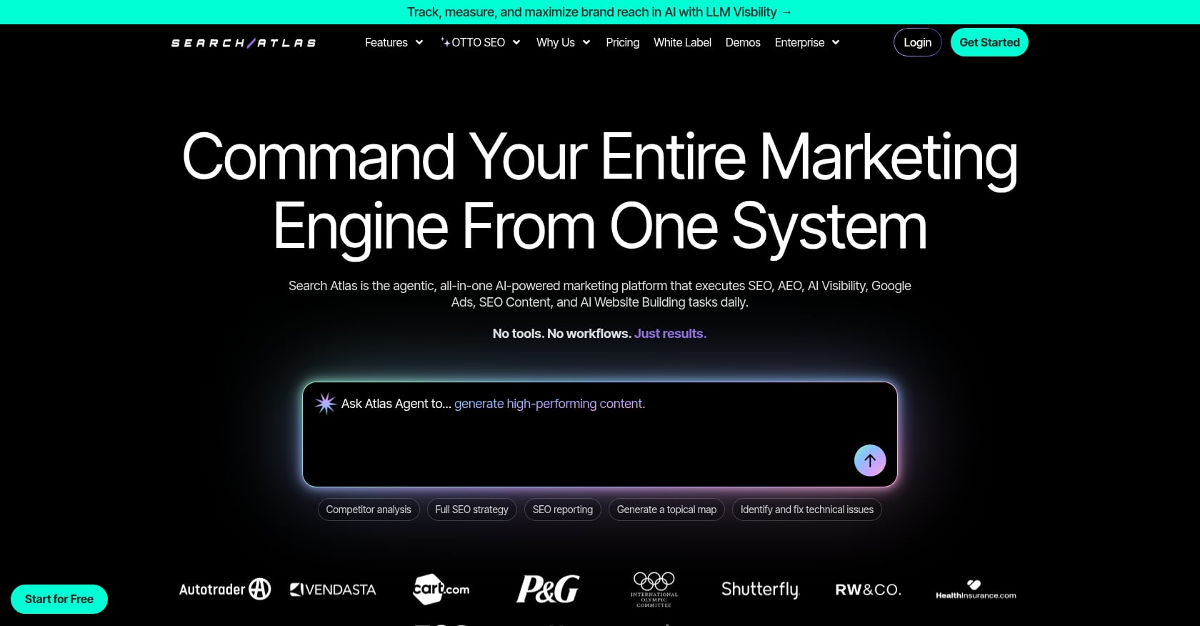 SearchAtlas OTTO Screenshot