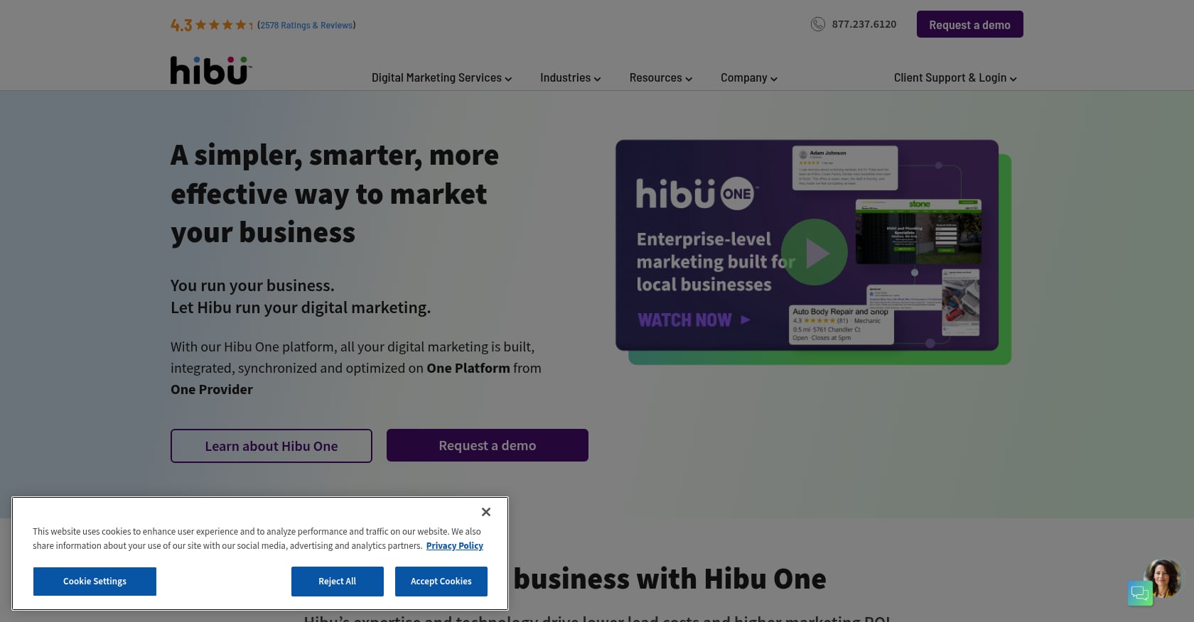 Hibu Screenshot