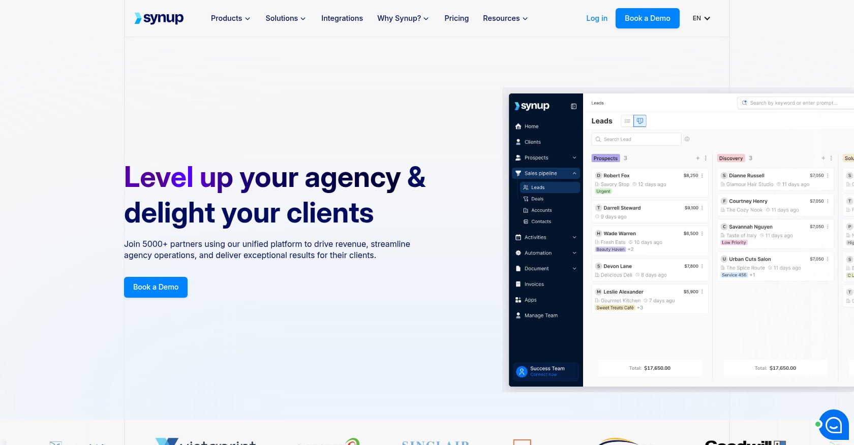 Synup Screenshot
