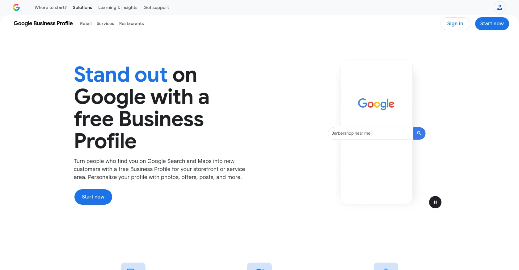 Google Business Profile Screenshot
