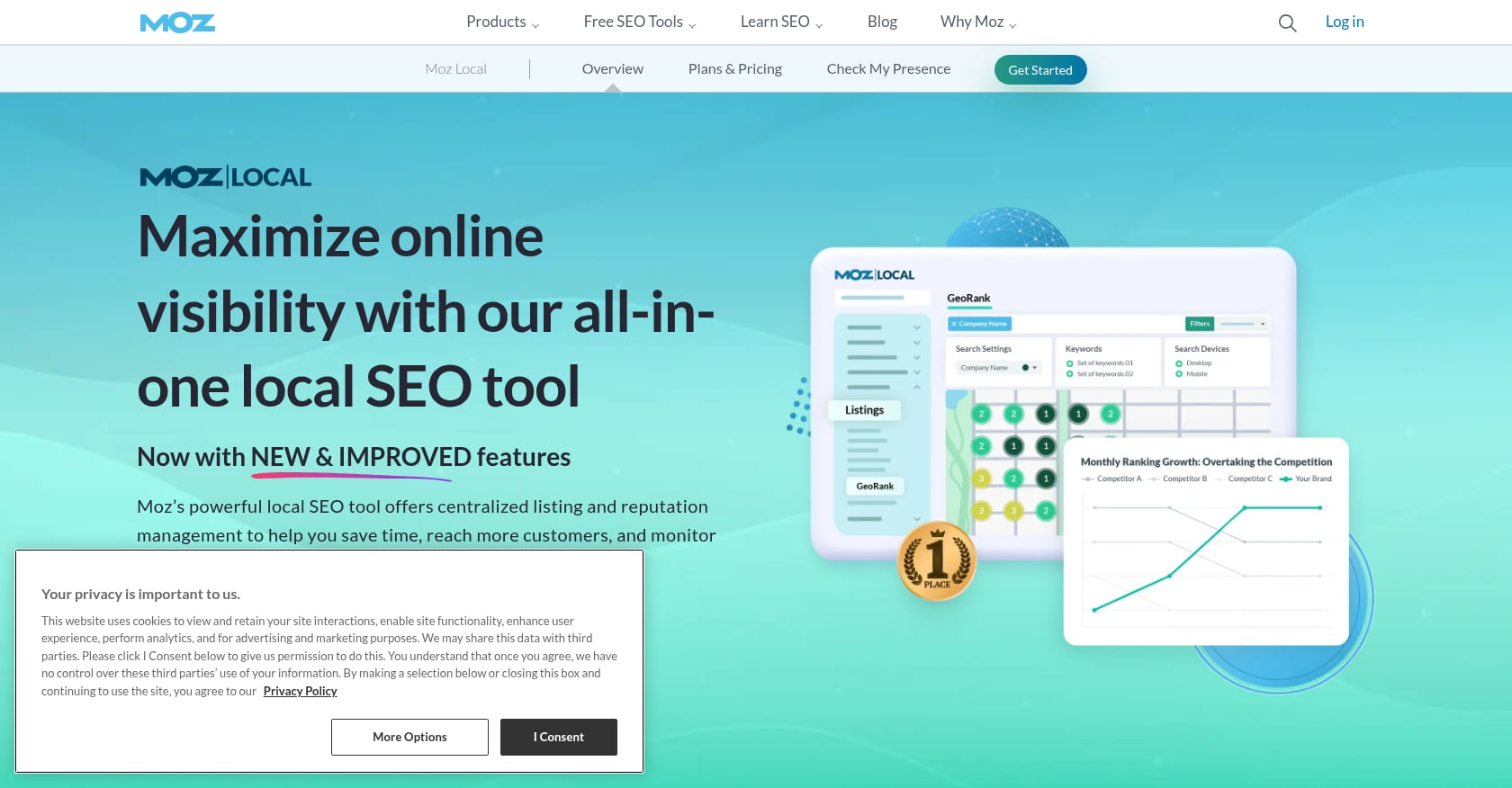 Moz Local Screenshot