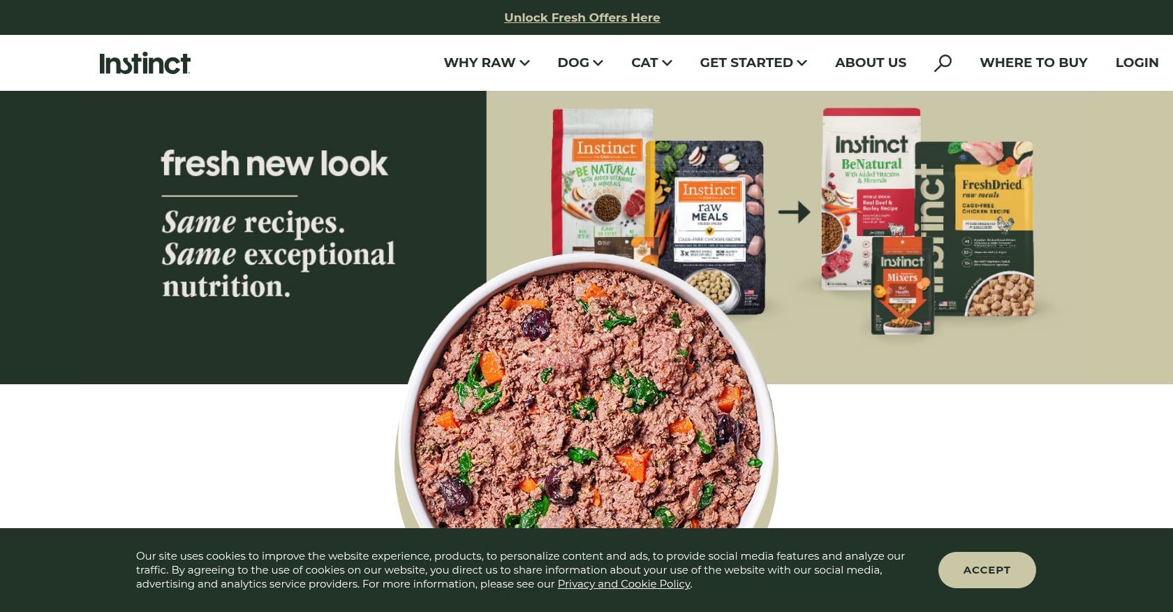 Instinct Limited Ingredient Diet Screenshot