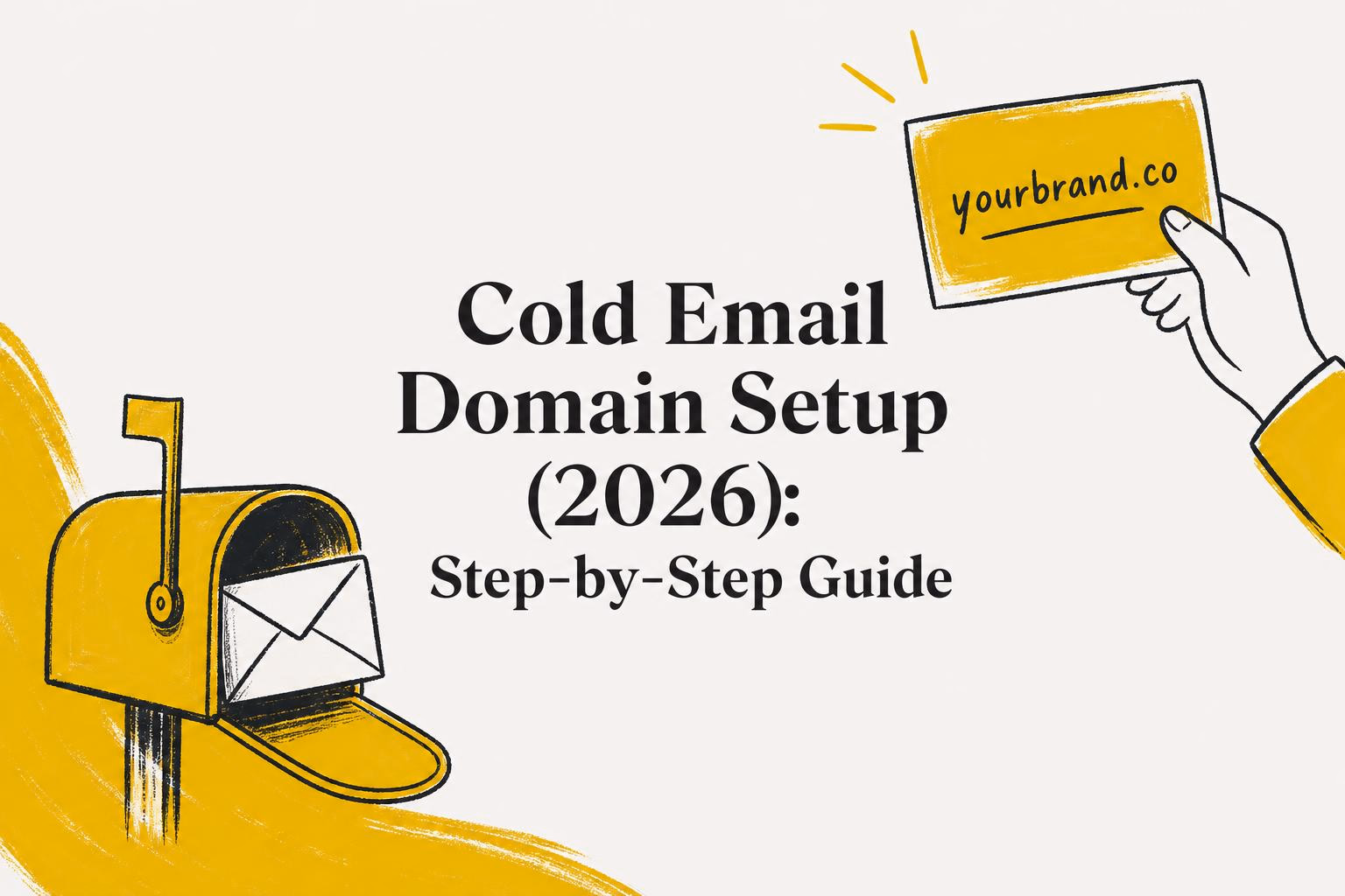 cold email domain setup