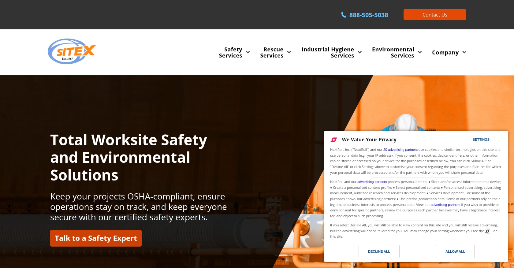 SITEX Solutions Screenshot