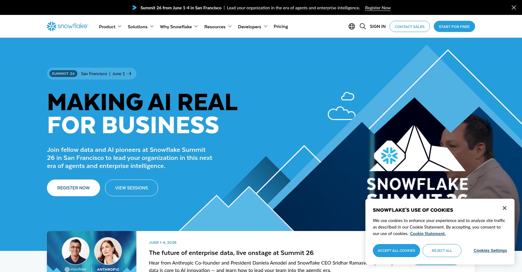 Snowflake: AI-Driven ABM at Enterprise Scale Screenshot