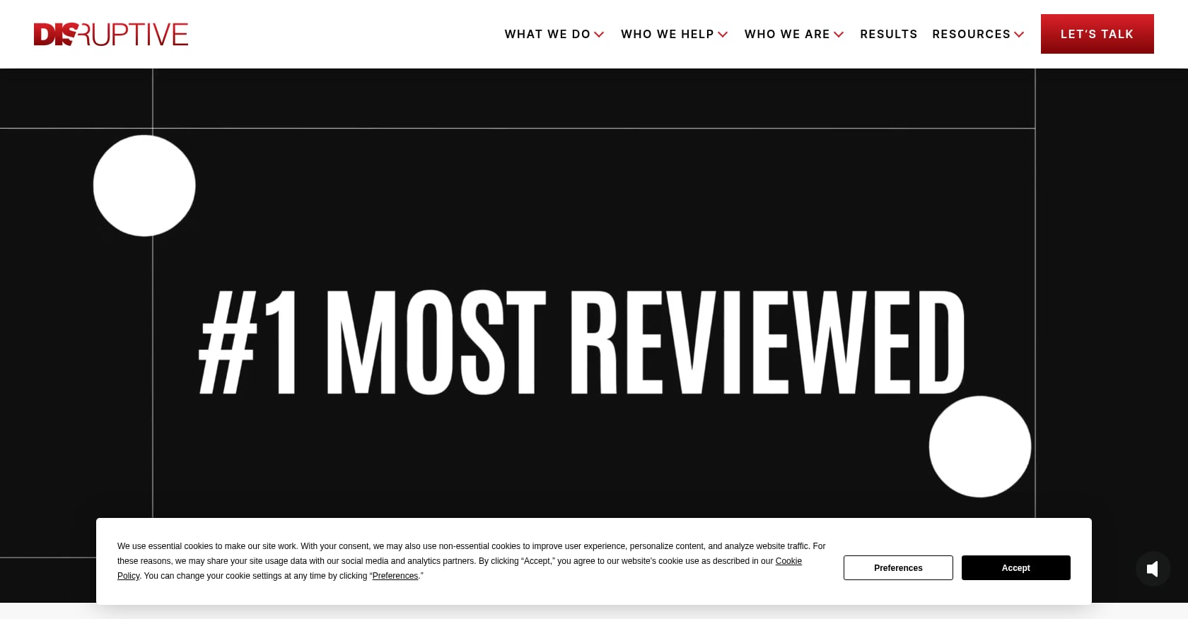 Disruptive Advertising Screenshot