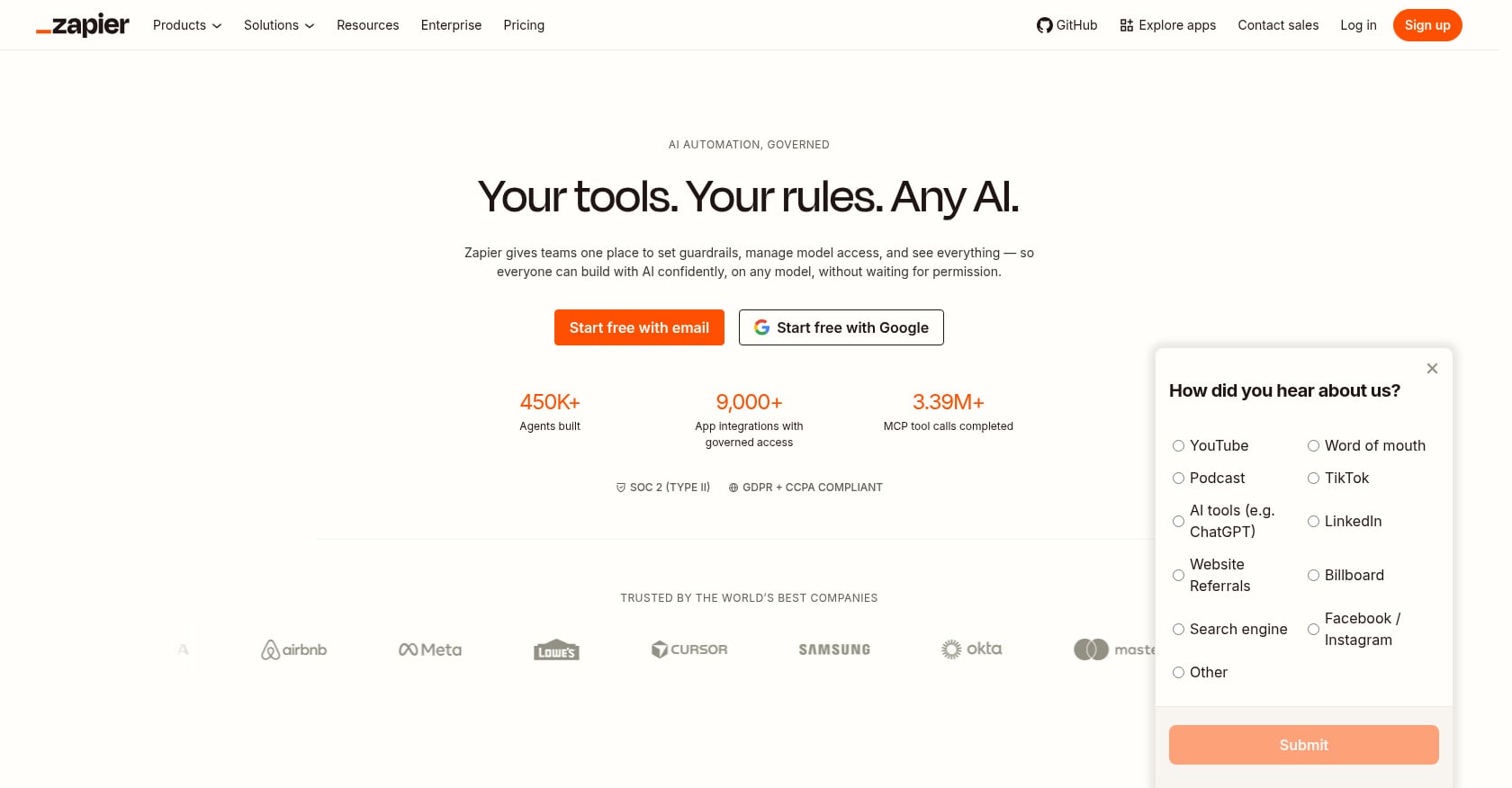 Zapier Screenshot