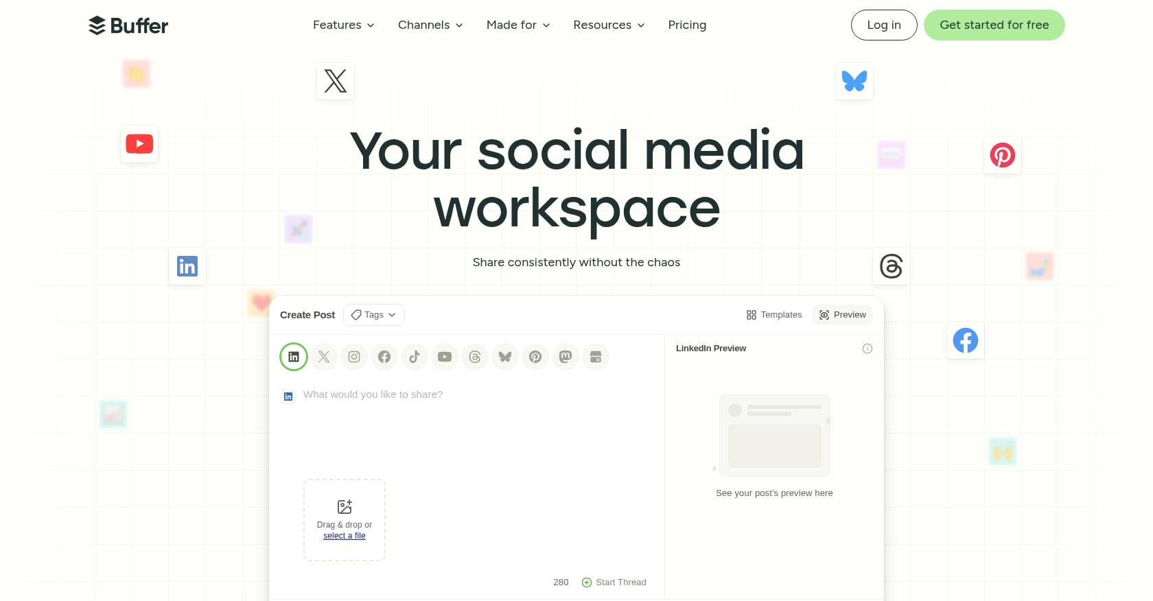 Buffer Screenshot