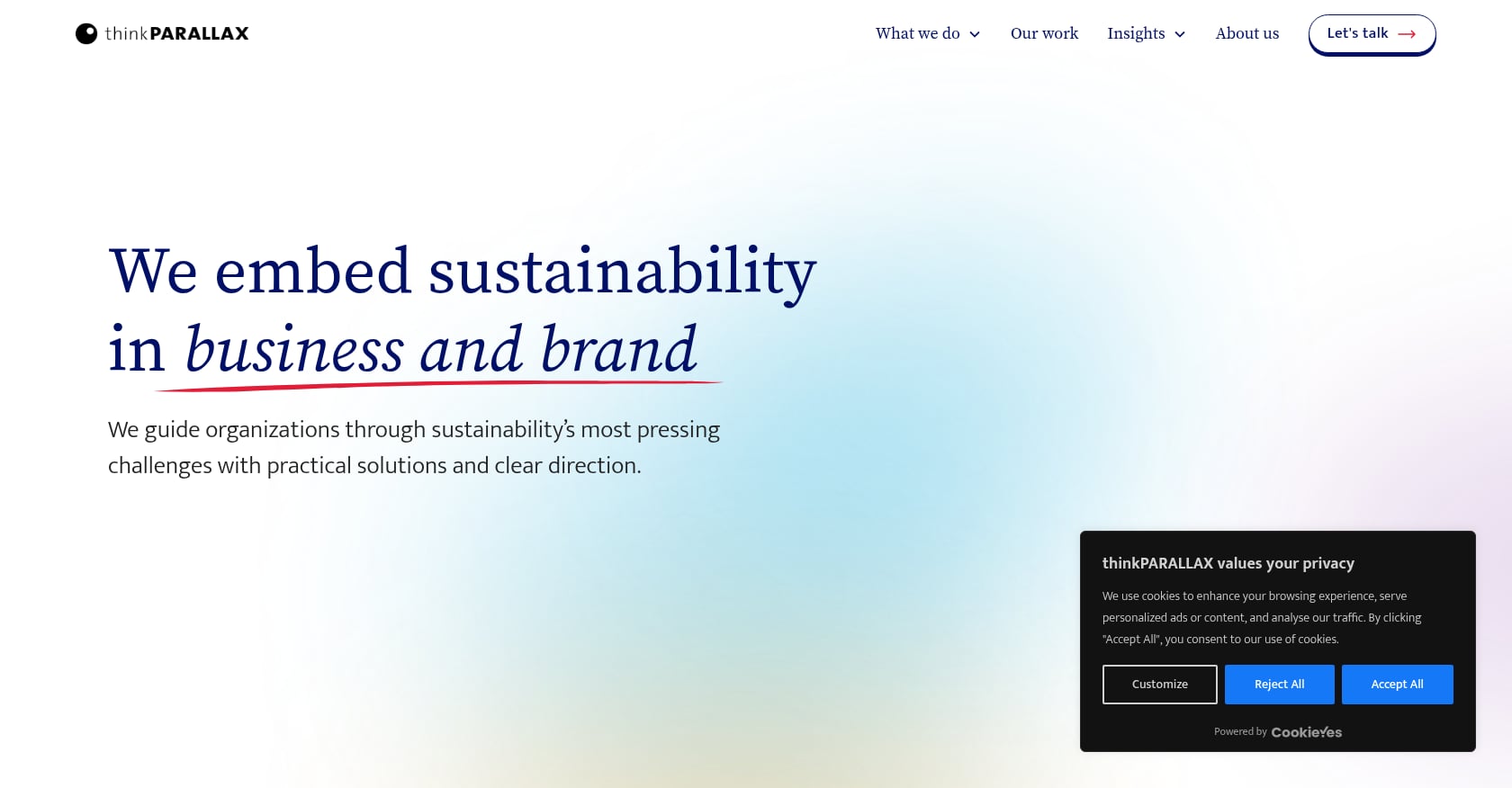thinkPARALLAX Screenshot