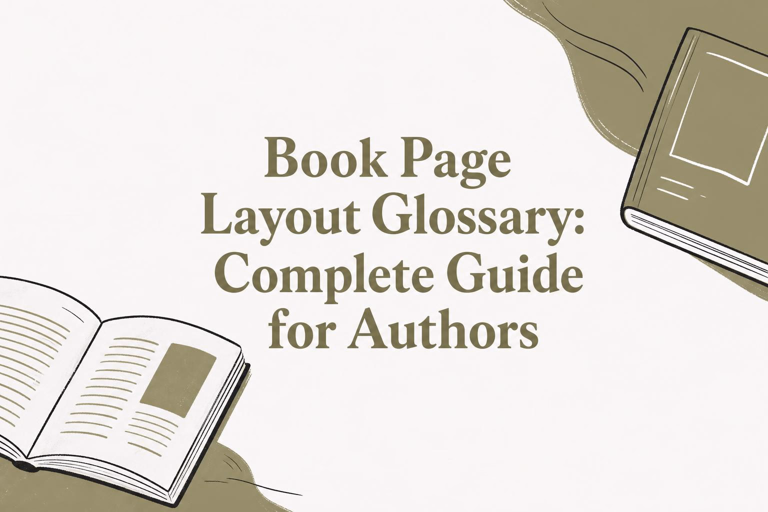 Book Page Layout Glossary: Complete Guide for Authors (2026)