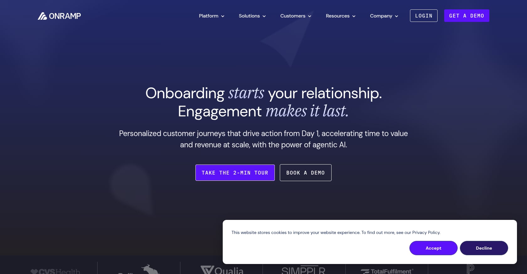 OnRamp Screenshot