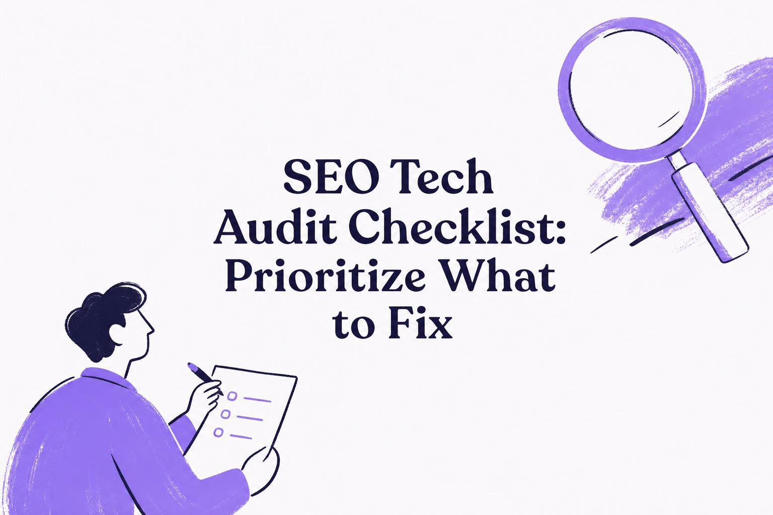 seo tech audit checklist