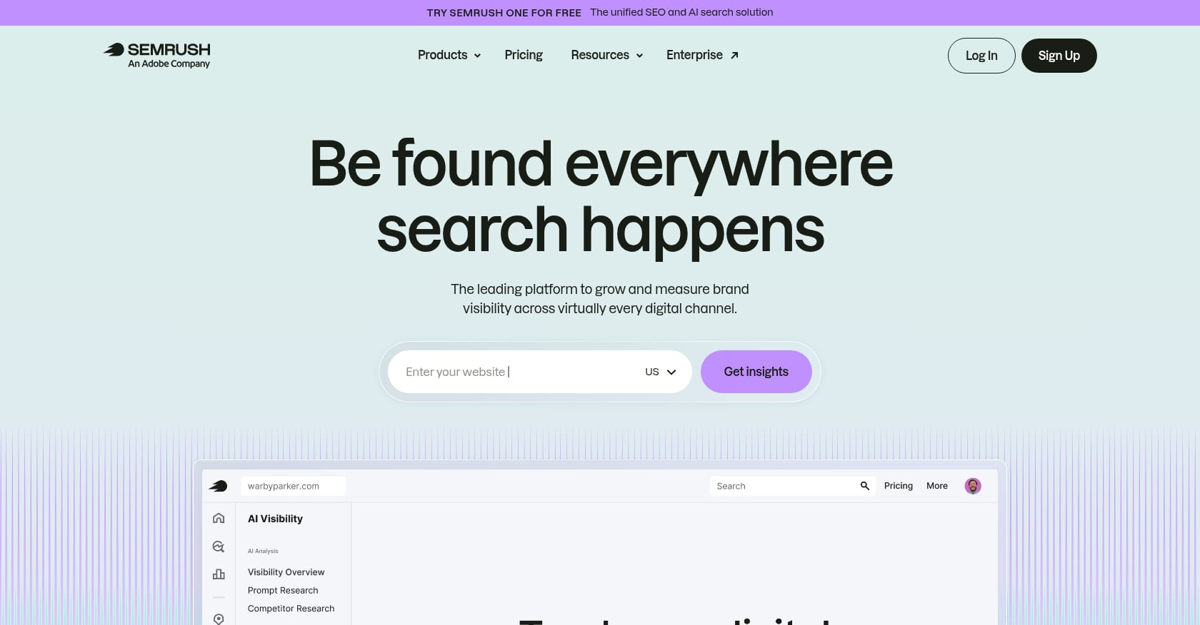 Semrush Screenshot