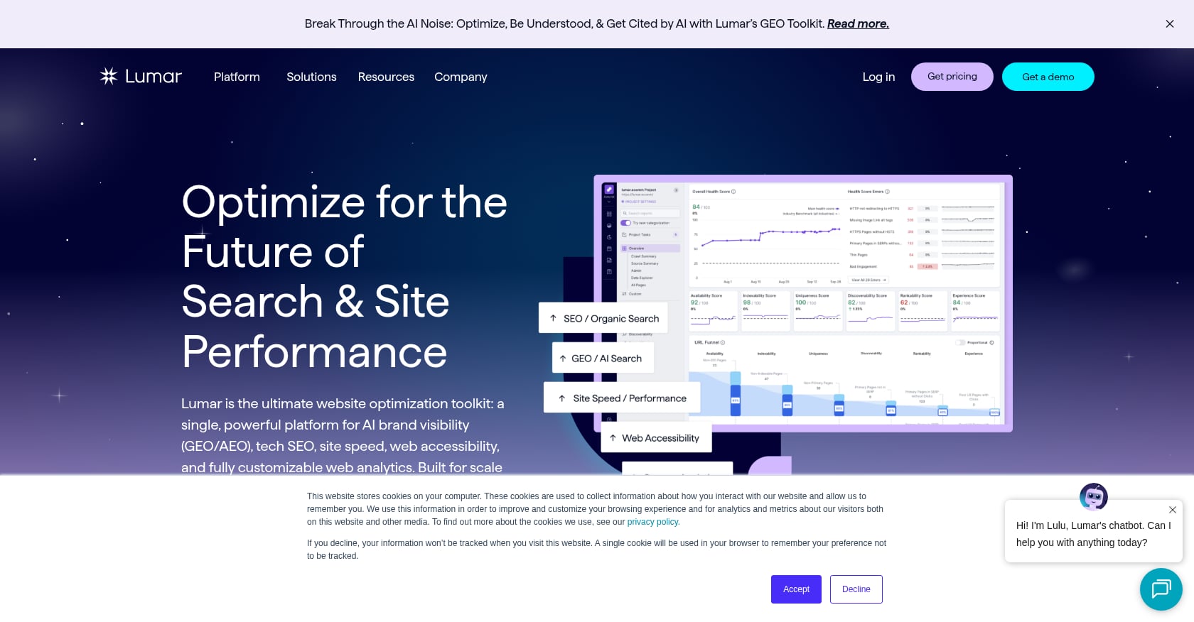 Lumar Screenshot