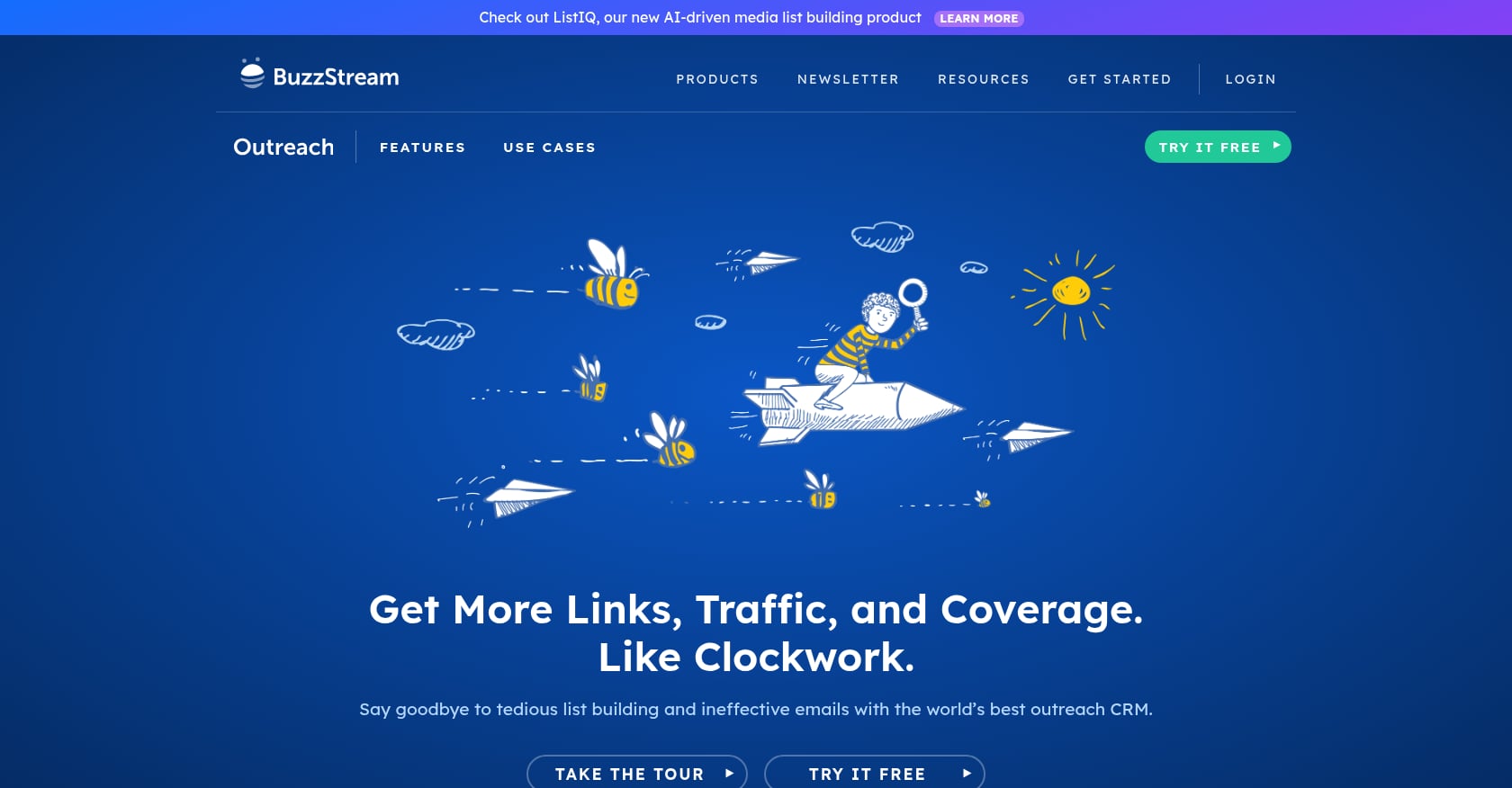 BuzzStream Screenshot