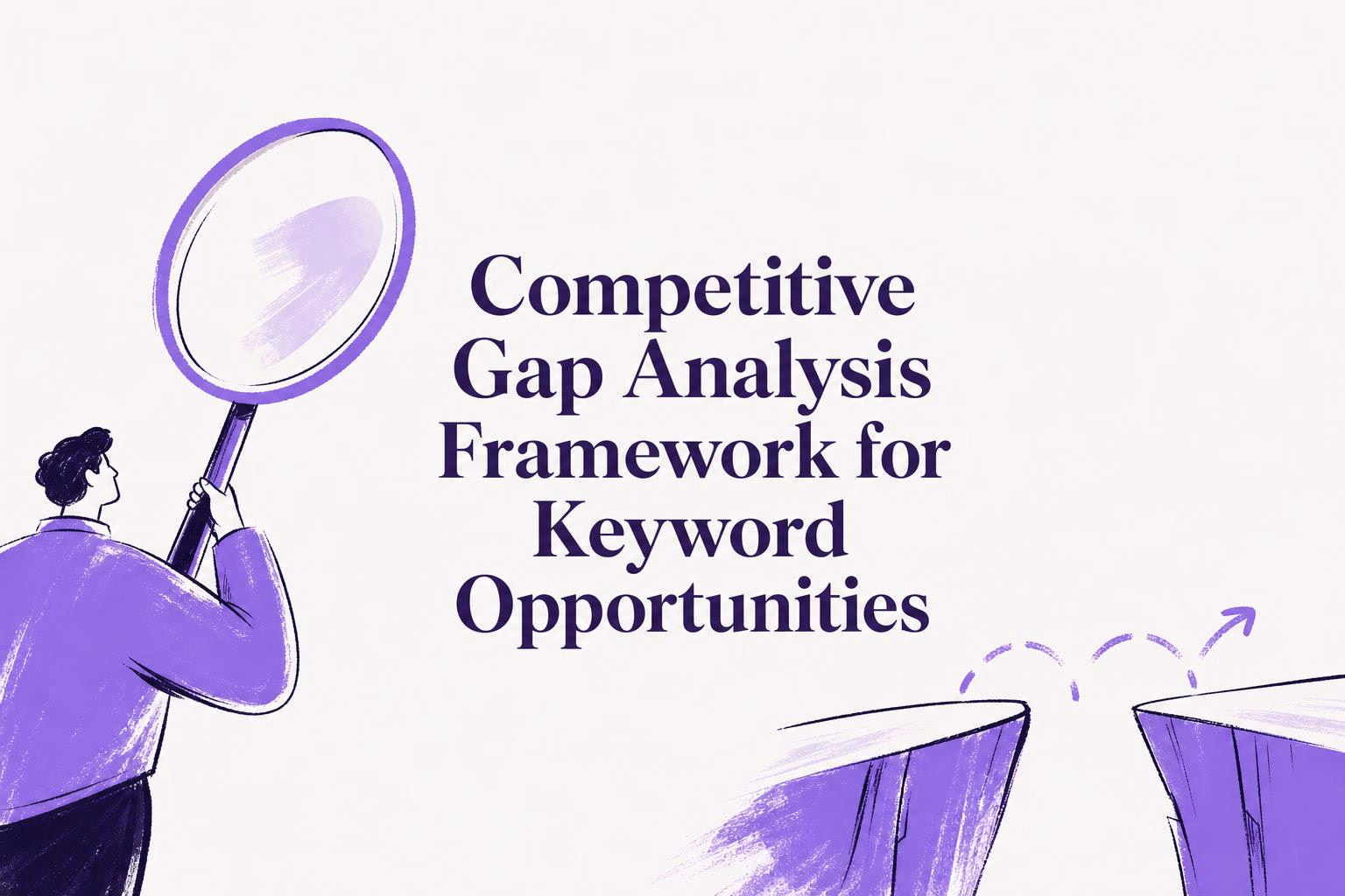 competitive gap analysis framework for keyword opportunities