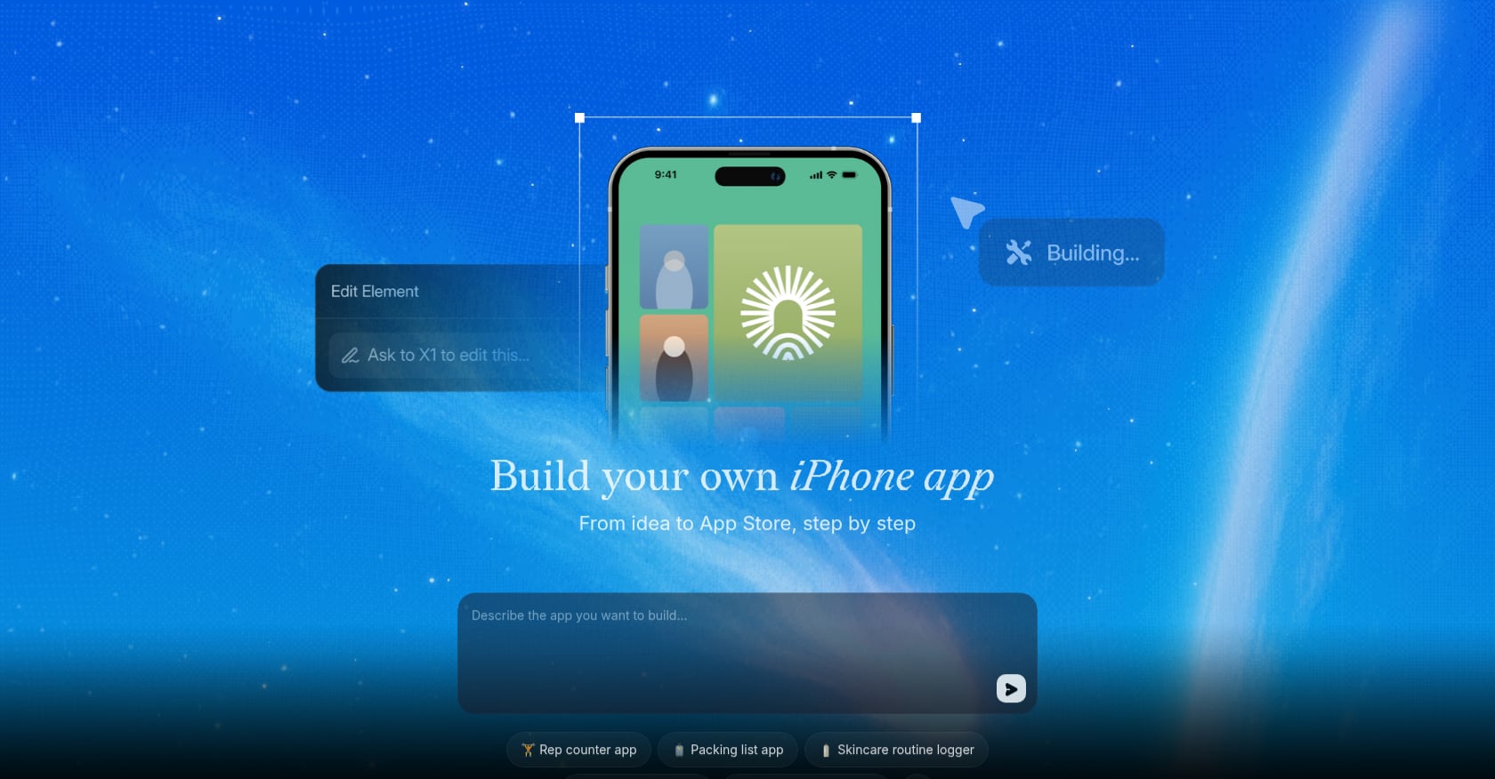 x1 Screenshot